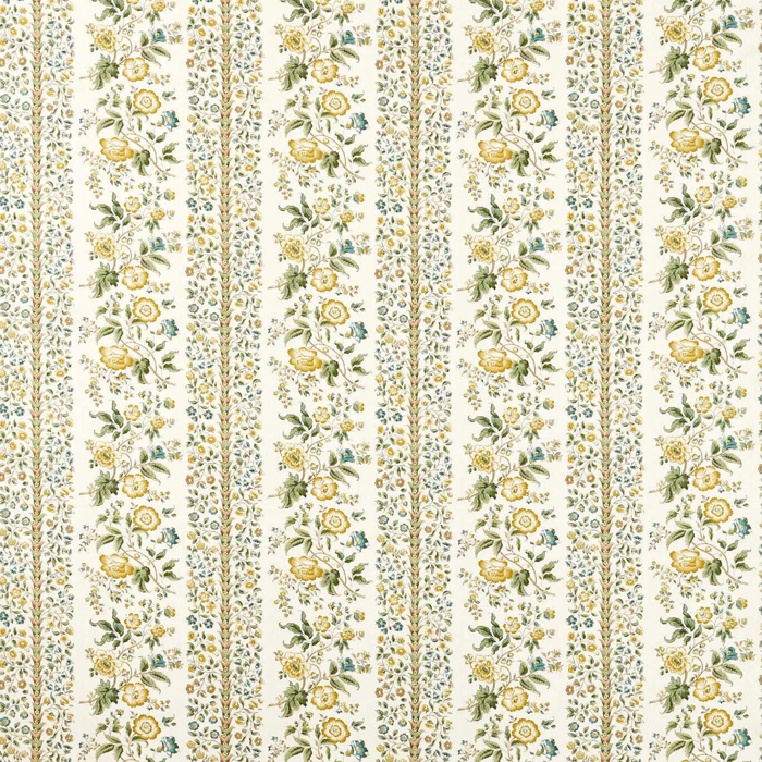 Rose Pergola Parchment Fabric by Sanderson