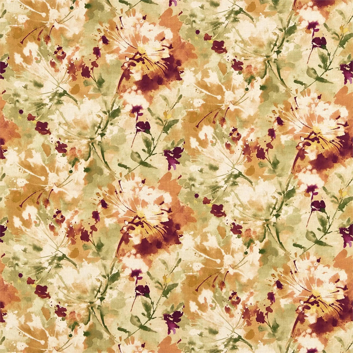 Simi Copper Fabric by Sanderson