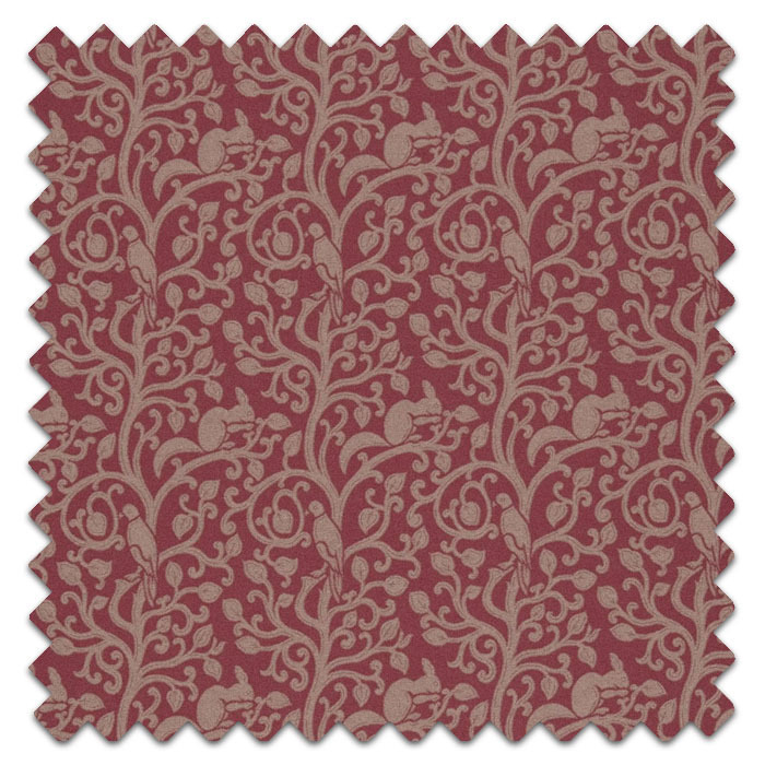 Swatch of Squirrel Dove Wool Cherry