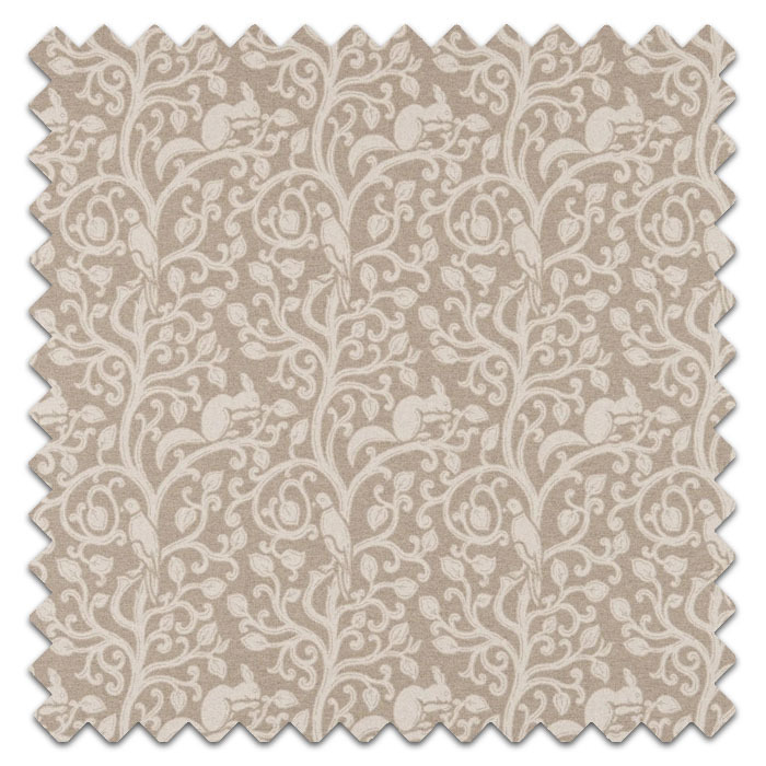 Swatch of Squirrel Dove Wool Linen