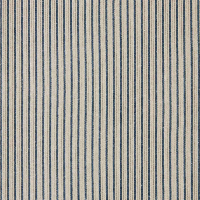 Tetbury Stripe Jodhpur Blue Fabric by Sanderson