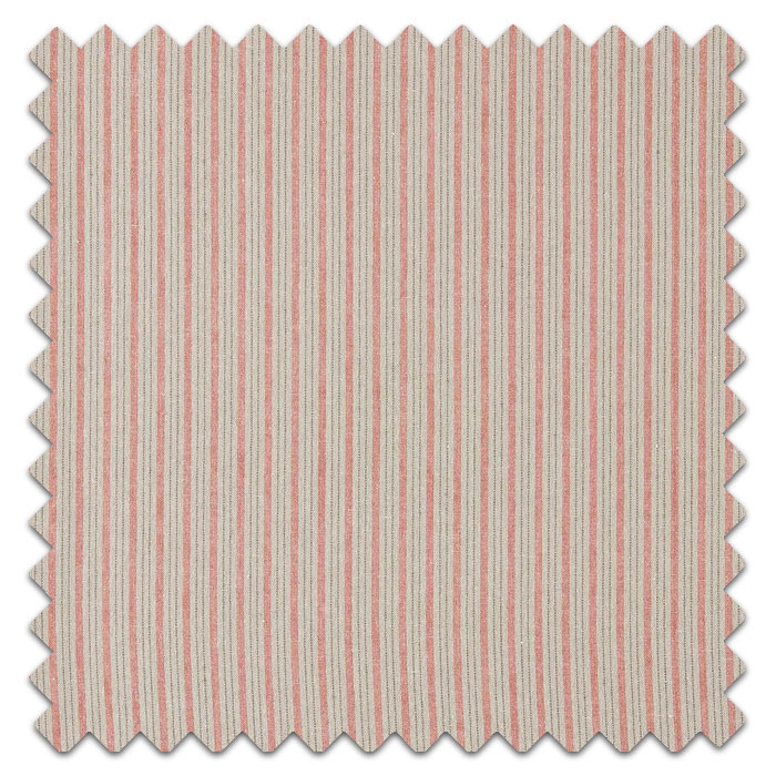 Swatch of Tetbury Stripe Rose