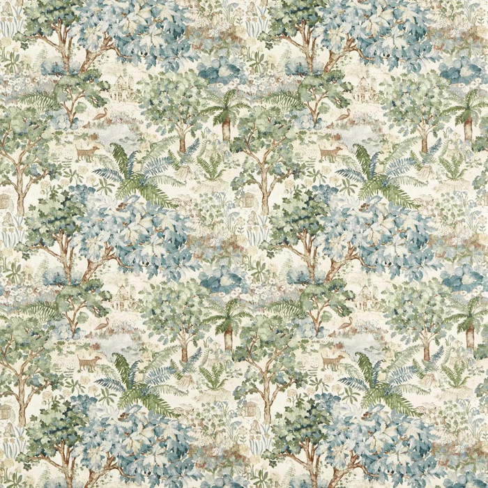The Stumpery Fern Fabric by Sanderson