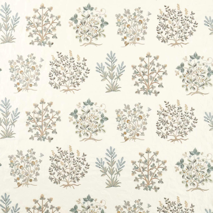 Thyme Walk Mineral Parchment Fabric by Sanderson