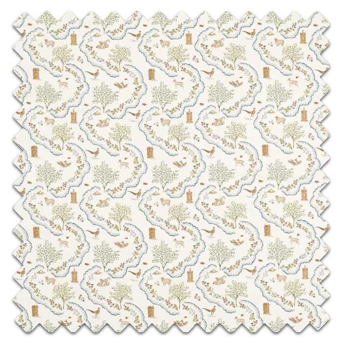 Swatch of Wildflower Meadow Going Green