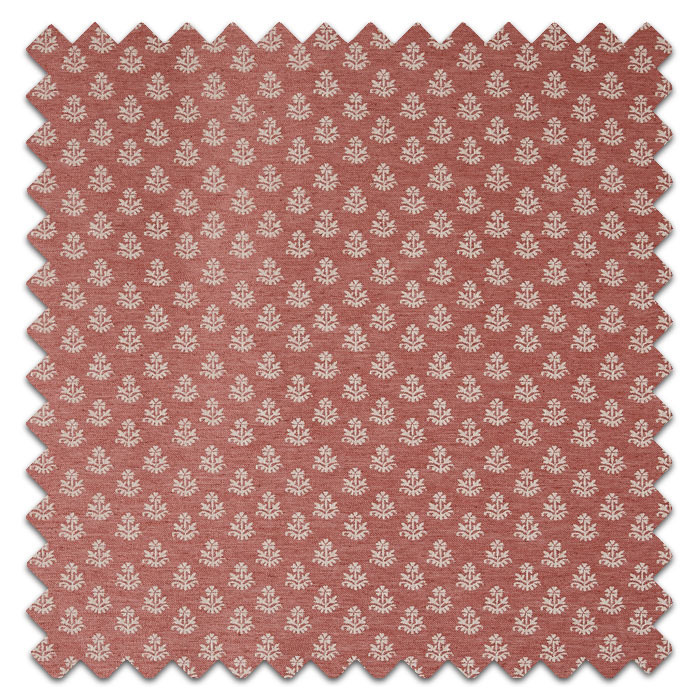 Swatch of Zari Tangerine