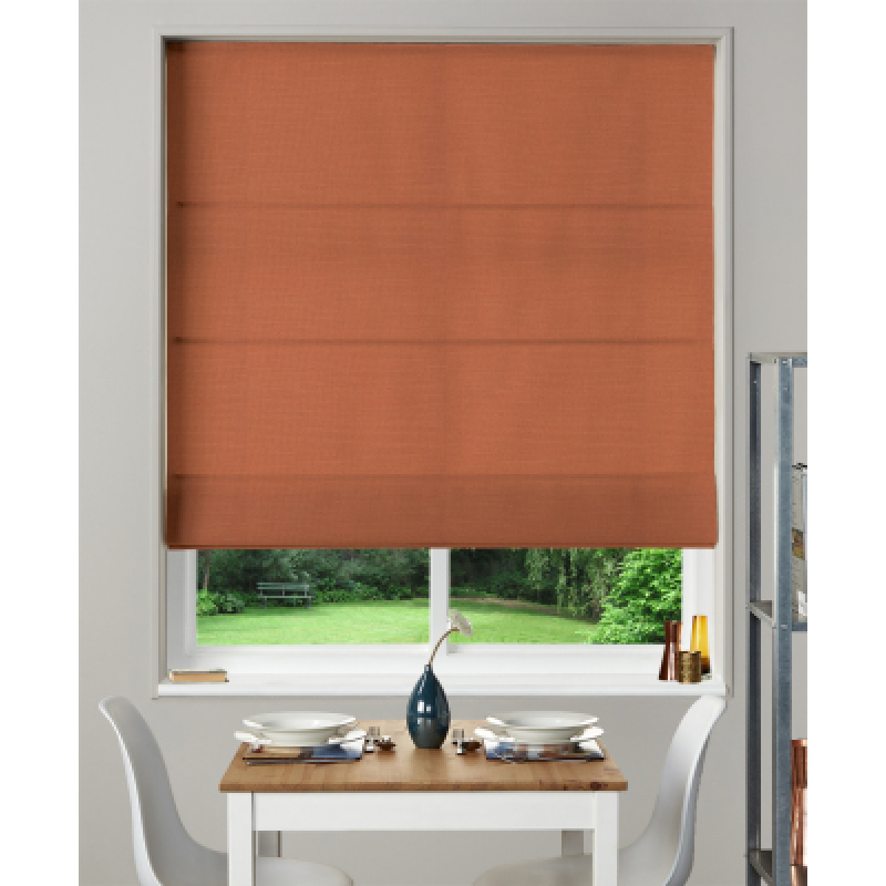 Browse our full range of Orange Made To Measure Roman Blinds