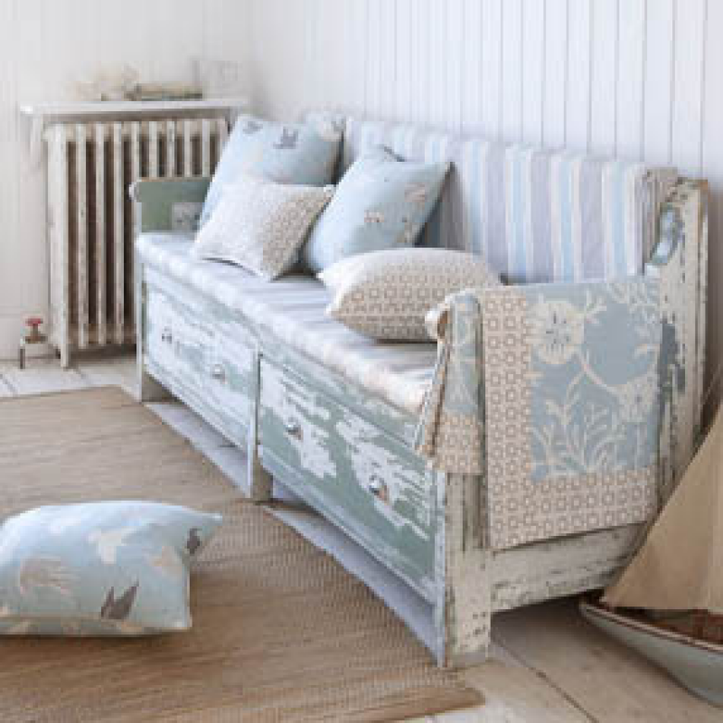 Maritime Prints Made To Measure Roman Blinds