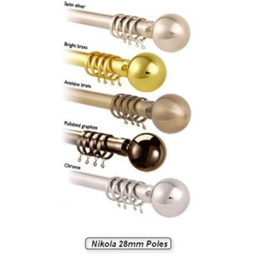 New Range Of Speedy Products Curtain Poles