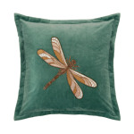 Aria Teal Velvet Cushion