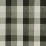 Austin Check Charcoal Fabric