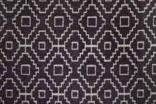Kenza Aubergine Fabric Flat Image