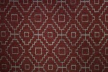 Made To Measure Curtains Kenza Cranberry Flat Image