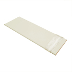 Cream Wood Venetian Blind With Cream Tape Swatch
