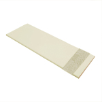 Cream Wood Venetian Blind With Stone Tape Swatch