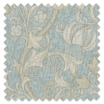 Swatch of Golden Lily Pool by William Morris