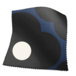 Made To Measure Curtains Orla Kiely Spot Flower Dark Marine