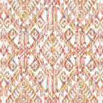 Marrakesh Coral Fabric Flat Image