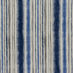Garda Stripe Indigo Fabric Flat Image