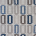 Made To Measure Curtains Dahl Blue Flat Image