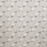 Baa Baa Lavender Fabric Flat Image