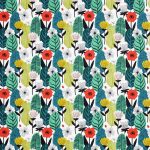 Blooma Poppy Fabric Flat Image