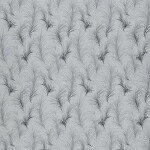 Feather Boa Graphite Fabric Flat Image