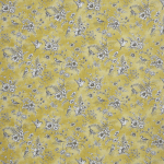 Finch Toile Buttercup Fabric Flat Image