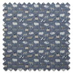 Roman Blinds Baa Baa Denim