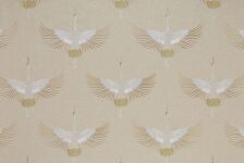 Demoiselle Gold Fabric Flat Image