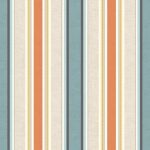 Luella Teal/Spice Roller Blind