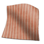 Made To Measure Curtains Pencil Stripe Paprika