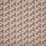 Made To Measure Roman Blinds Kuba Coral Flat Image