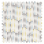 Made To Measure Roman Blind Cassandra Charcoal Chartreuse Swatch 1