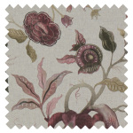 Delilah Winterberry Linen Swatch