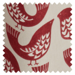 Made To Measure Roman Blind iLiv Scandi Birds Scarlet