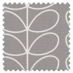 Roman Blind Orla Kiely Linear Stem Silver