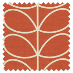 Roman Blind Orla Kiely Linear Stem Tomato