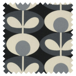 Orla Kiely Oval Flower Grey