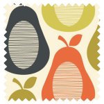 Orla Kiely Scribble Pear Multi