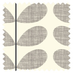 Roman Blind Orla Kiely Scribble Stem Grey