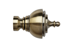 Vienna 28mm Curtain Pole Antique Brass