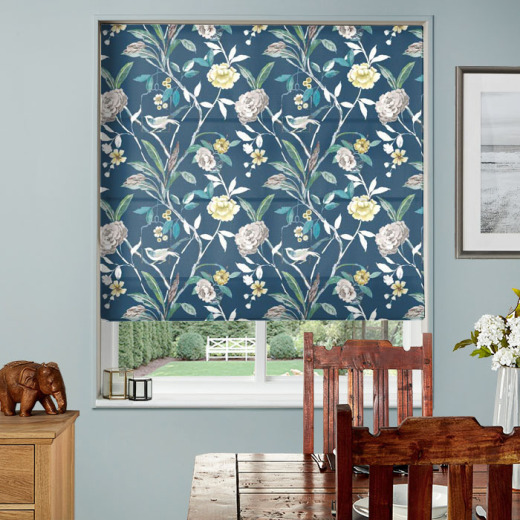 Abigail Navy Roman Blind