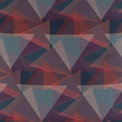 Made To Measure Curtains Adaxial Ink/Tulip/Coral