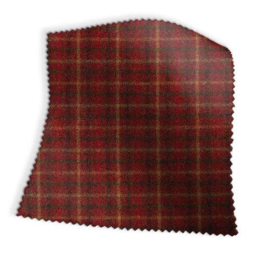 Balmoral Claret Fabric