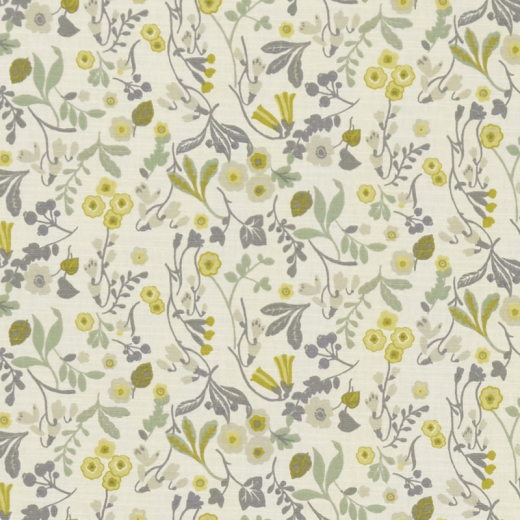 Ashbee Forest/Chartreuse Fabric