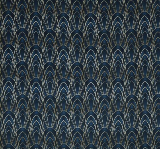Delaunay Sapphire Fabric