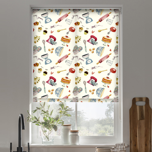 Bake off Cream Roller Blind