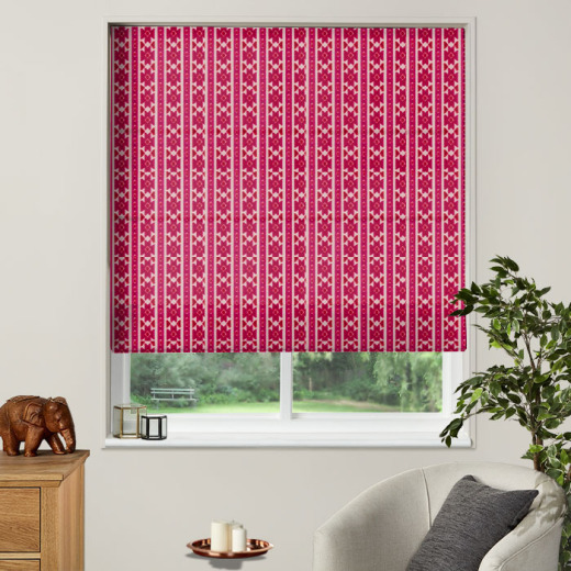 Bazaar Begonia Roman Blind