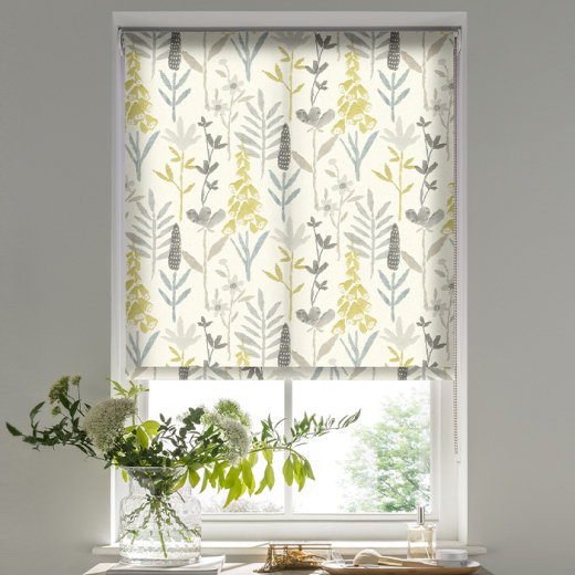 Bellflower Mineral Roller Blind